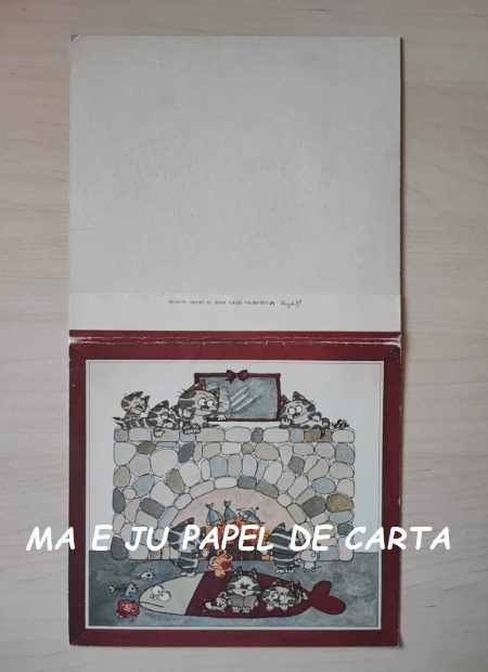 CAT NAKAMURA SEIKO – ANGEL SONY CONJUNTO IMPORTADO = CAPA + PAPEL + ENVELOPE – DV86 - Imagem 4