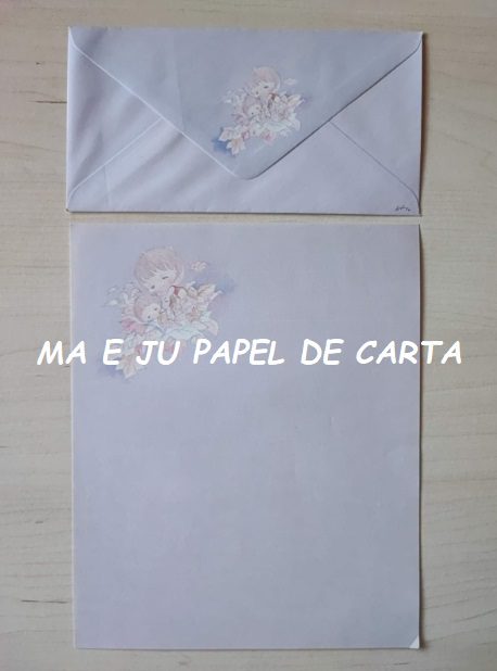 MENININHAS NAKAMURA SEIKO – ANGEL SONY CONJUNTO IMPORTADO = PAPEL + ENVELOPE – DV90