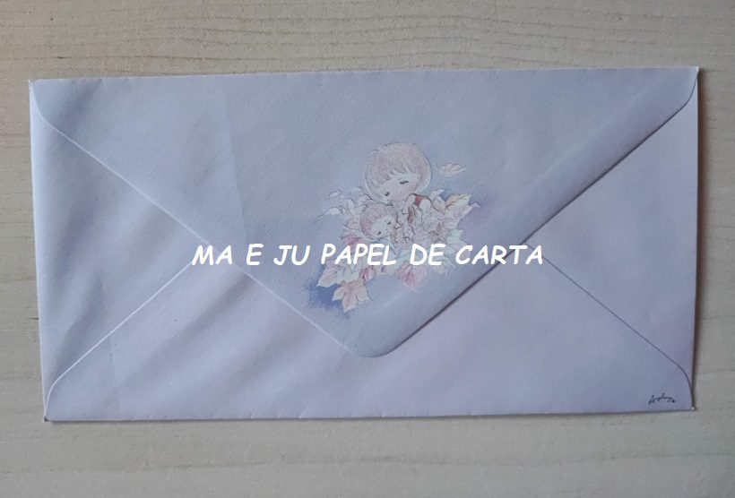 MENININHAS NAKAMURA SEIKO – ANGEL SONY CONJUNTO IMPORTADO = PAPEL + ENVELOPE – DV90 - Imagem 4