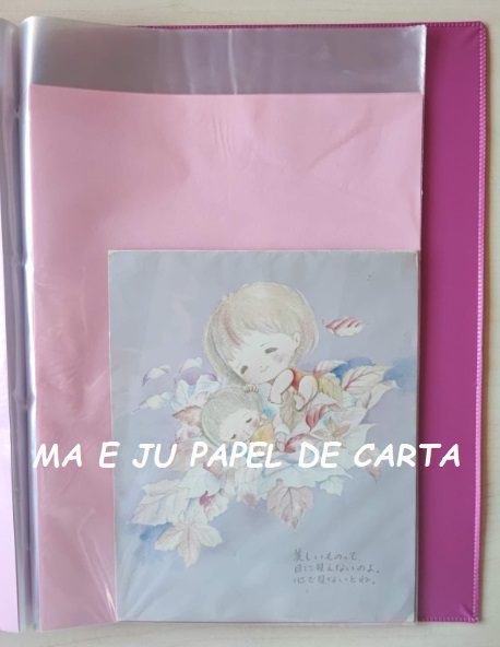 MENININHAS NAKAMURA SEIKO – ANGEL SONY CONJUNTO IMPORTADO = CAPA + PAPEL + ENVELOPE – DV89 - Imagem 10