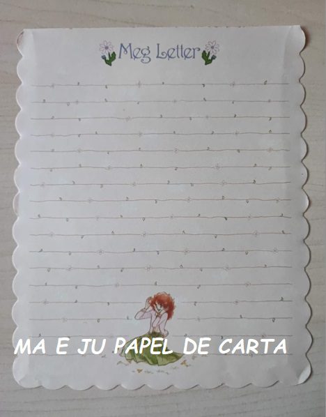MENININHAS MEG LETTER FOR YOU - CHIZURU TAKASHI CONJUNTO IMPORTADO = CAPA + PAPEL – DV92 - Imagem 6