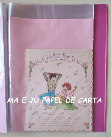MENININHAS MEG LETTER FOR YOU - CHIZURU TAKASHI CONJUNTO IMPORTADO = CAPA + PAPEL – DV92 - Imagem 8