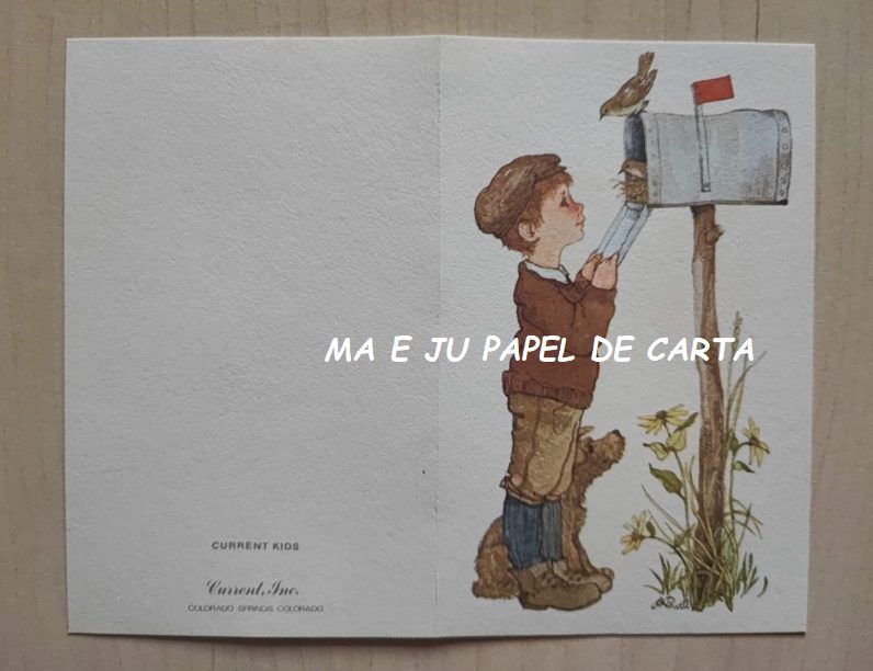 MENININHAS CURRENT CONJUNTO IMPORTADO = CAPA + CARTÃO + ENVELOPE – MEN1435 - Imagem 8