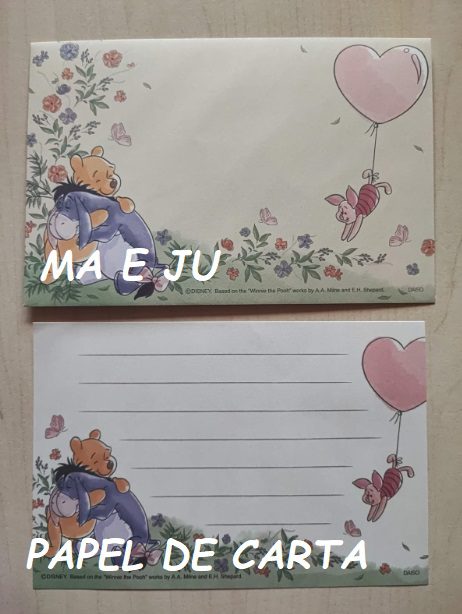 URSINHO POOH – DISNEY – JAPÃO = SET LACRADO = PERS50 - Imagem 2
