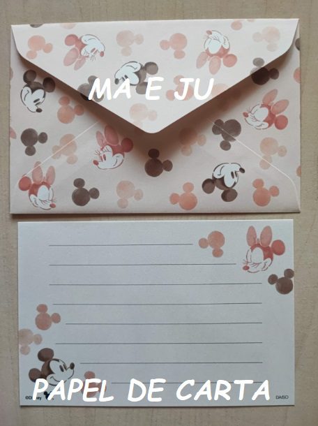 MICKEY & MINNIE – DISNEY – JAPÃO = SET LACRADO = PERS53 - Imagem 2