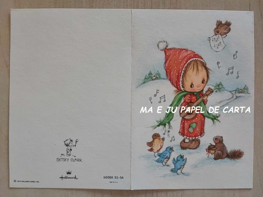 23 CARTÕES IMPORTADOS BETSEY CLARK HALLMARK = BC482 - Imagem 15