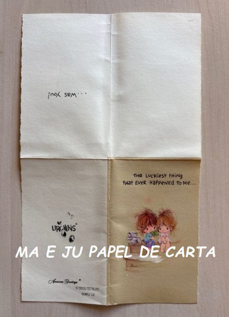 ELENA URCHINS NOTECARD IMPORTADO = EU22 - Imagem 3