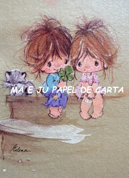 ELENA URCHINS NOTECARD IMPORTADO = EU22 - Imagem 2