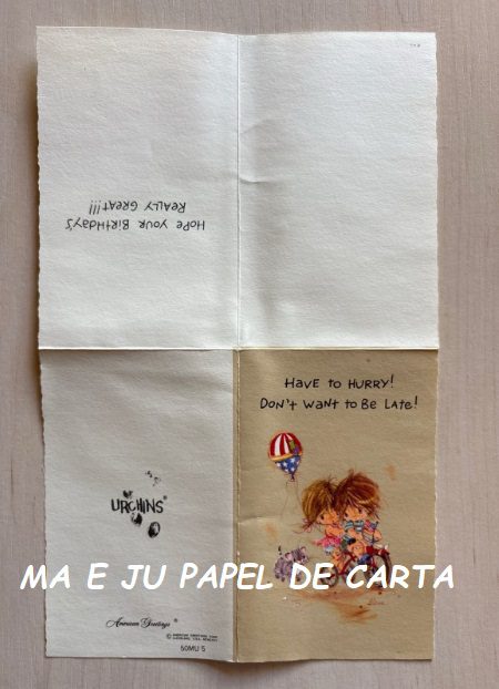 ELENA URCHINS NOTECARD IMPORTADO = EU23 - Imagem 3
