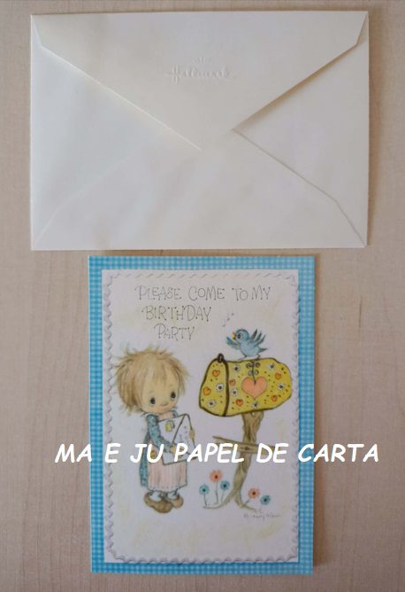 23 CARTÕES IMPORTADOS BETSEY CLARK HALLMARK = BC482 - Imagem 19