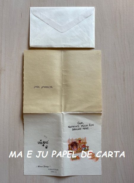 ELENA URCHINS NOTECARD IMPORTADO = EU26