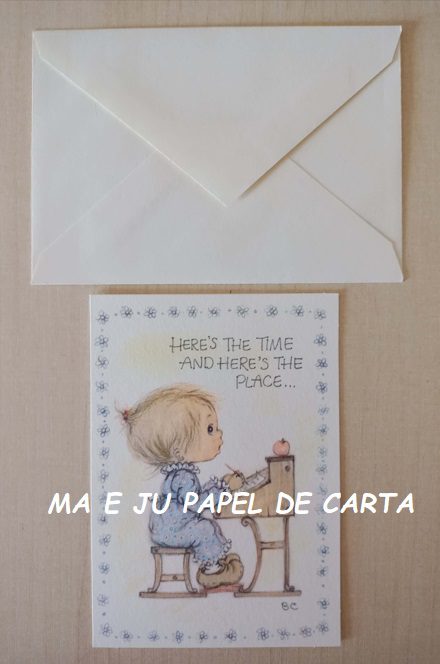 23 CARTÕES IMPORTADOS BETSEY CLARK HALLMARK = BC482 - Imagem 21