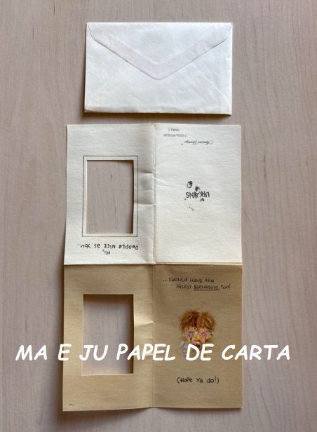 ELENA URCHINS NOTECARD IMPORTADO = EU28