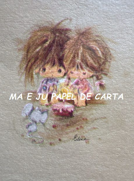 ELENA URCHINS NOTECARD IMPORTADO = EU28 - Imagem 2