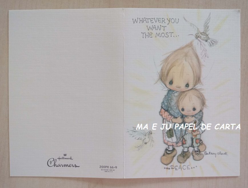 23 CARTÕES IMPORTADOS BETSEY CLARK HALLMARK = BC482 - Imagem 23