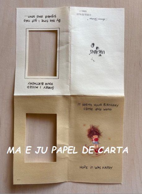 ELENA URCHINS NOTECARD IMPORTADO = EU33 - Imagem 3