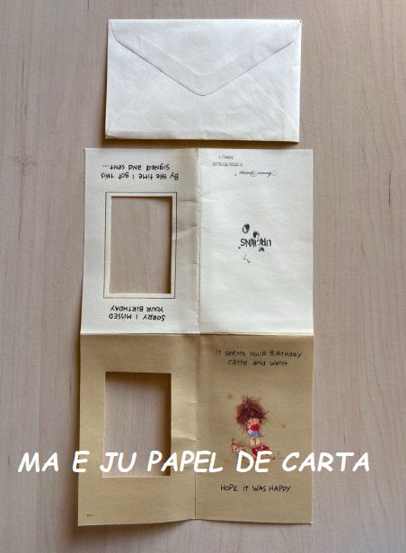 ELENA URCHINS NOTECARD IMPORTADO = EU33