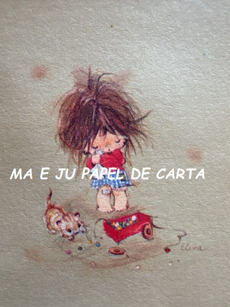 ELENA URCHINS NOTECARD IMPORTADO = EU33 - Imagem 2