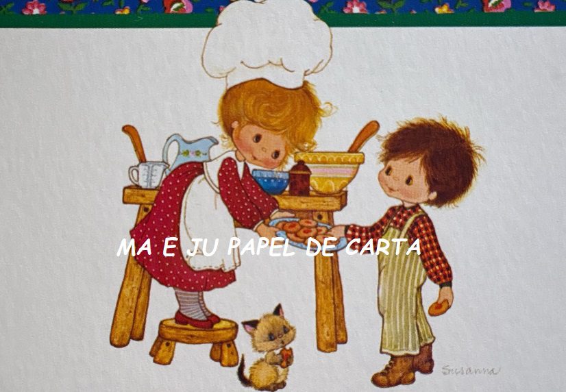 MENININHAS SUSANNA 01 POSTCARD IMPORTADO = PT252 - Imagem 2