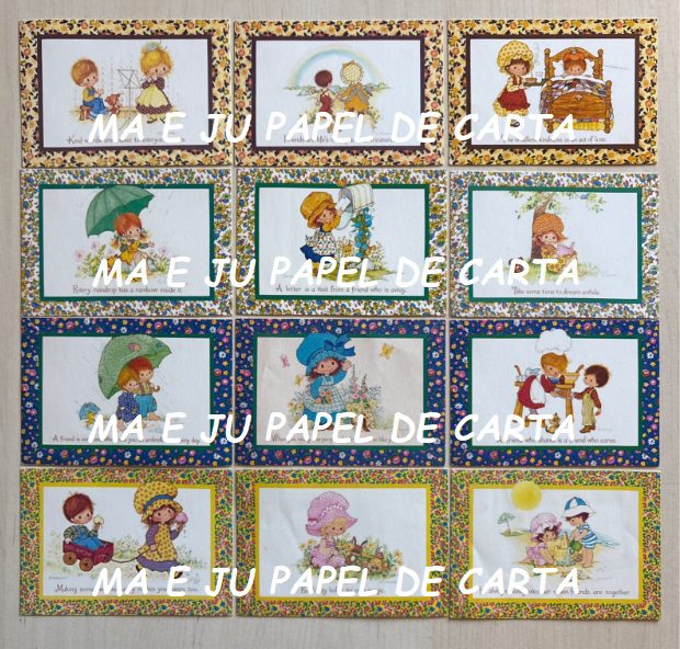 MENININHAS SUSANNA 12 POSTCARDS IMPORTADO = PT243