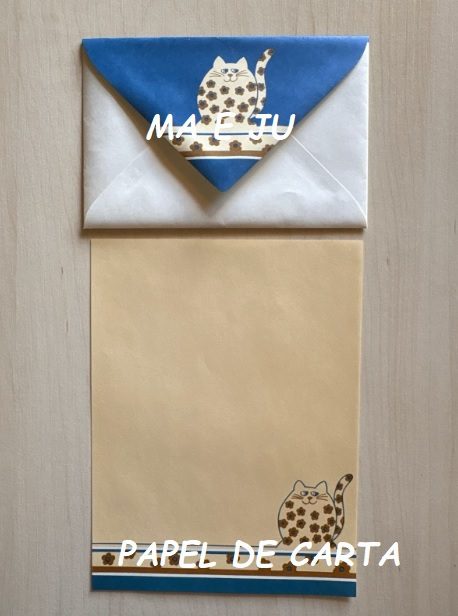 BICHINHO CAT CONJUNTO IMPORTADO = PAPEL + ENVELOPE – BI817