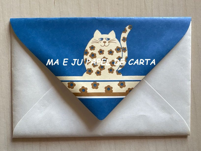 BICHINHO CAT CONJUNTO IMPORTADO = PAPEL + ENVELOPE – BI817 - Imagem 4