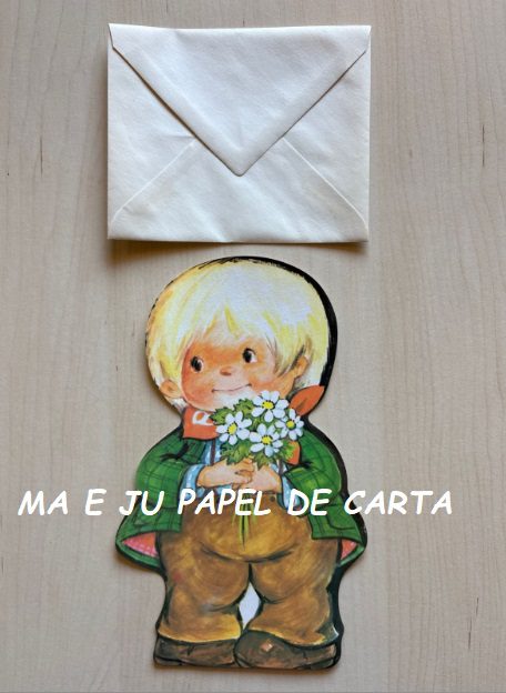 MENININHAS CONJUNTO IMPORTADO = PAPEL + ENVELOPE – MEN1450