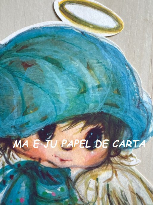 MARY HAMILTON FOLHA DECORADA SCRAPBOOKING IMPORTADA = MH248 - Imagem 2