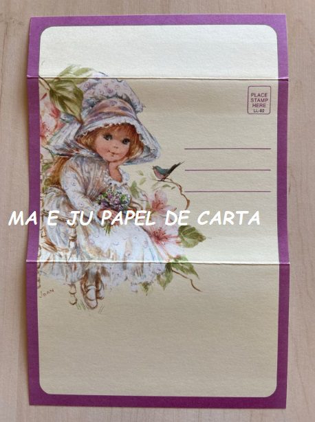 POSTALETTES MENININHA IMPORTADO = POST214 - Imagem 2